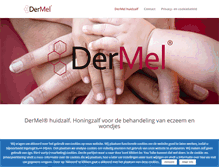 Tablet Screenshot of dermel.nl